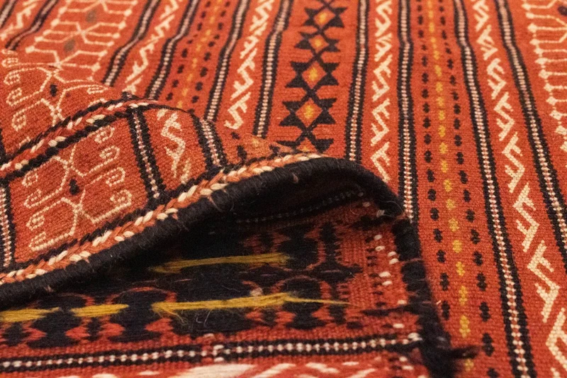 Kelim Teppich - Oriental 166 x 242 cm - braun