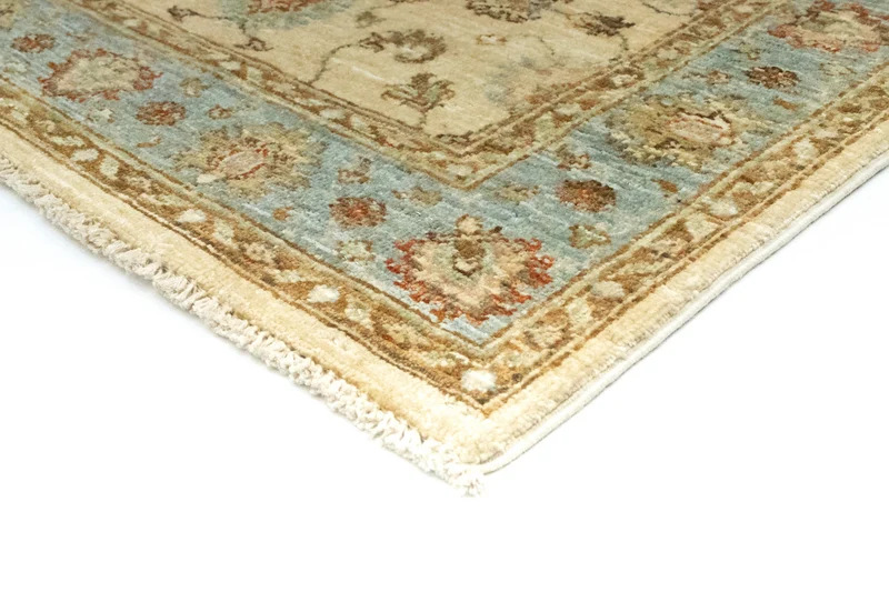 Ziegler Teppich 80 x 250 cm - senfgelb