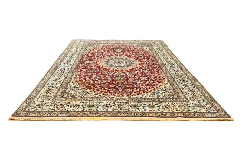 Perserteppich - Nain 244 x 356 cm - rot
