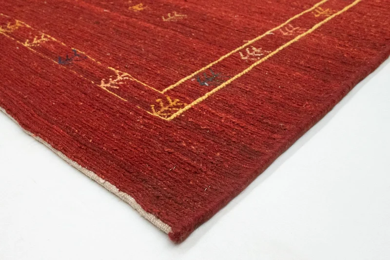 Gabbeh Teppich - Perser 150 x 190 cm - rot
