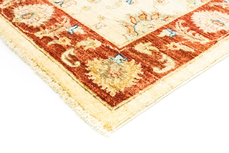 Ziegler Teppich 81 x 203 cm - hellbeige