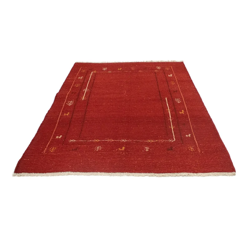 Gabbeh Persisch Teppich 142x200cm - Perserteppich Wollteppich