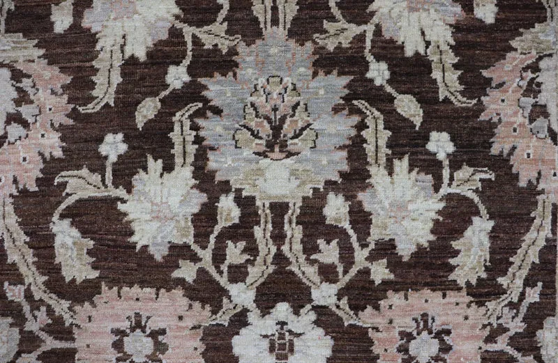 Ziegler Teppich 122 x 175 cm - blau
