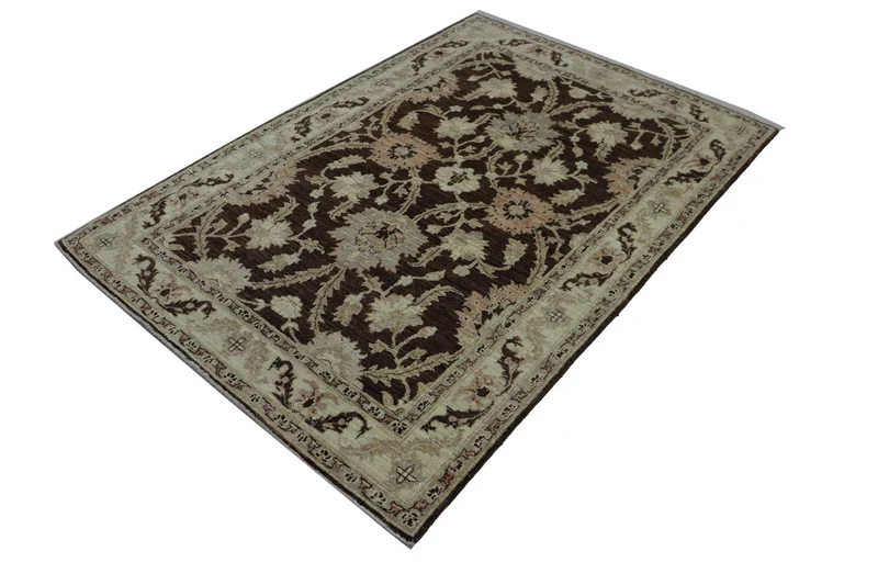 Ziegler Teppich 122 x 175 cm - blau