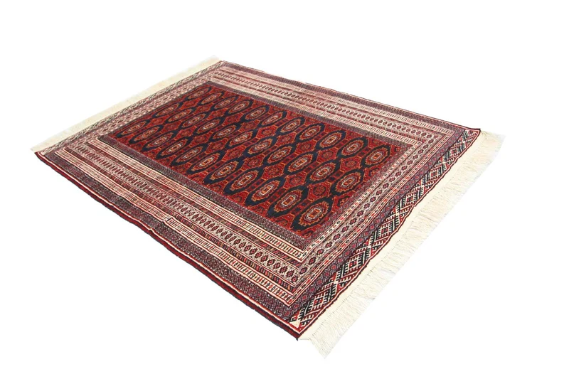 Afghan Teppich 133 x 177 cm - blau