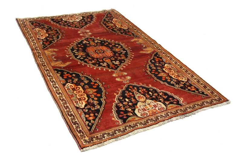 Perserteppich - Nomadic 160 x 250 cm - rot