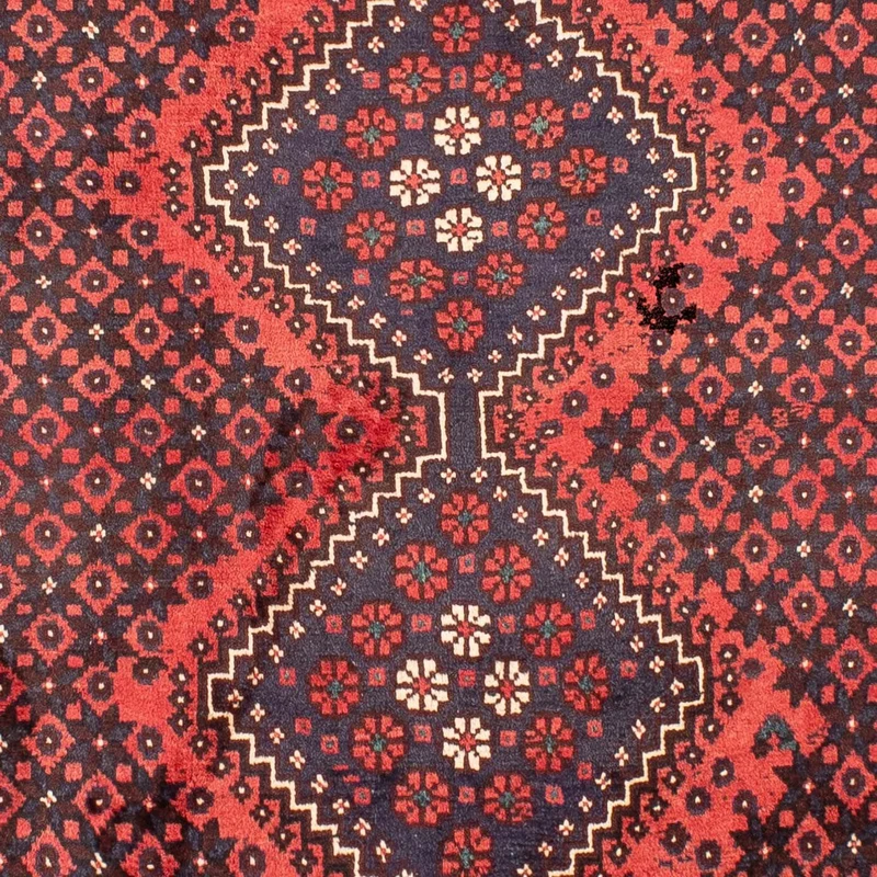 Perserteppich - Nomadic 203 x 275 cm - rot