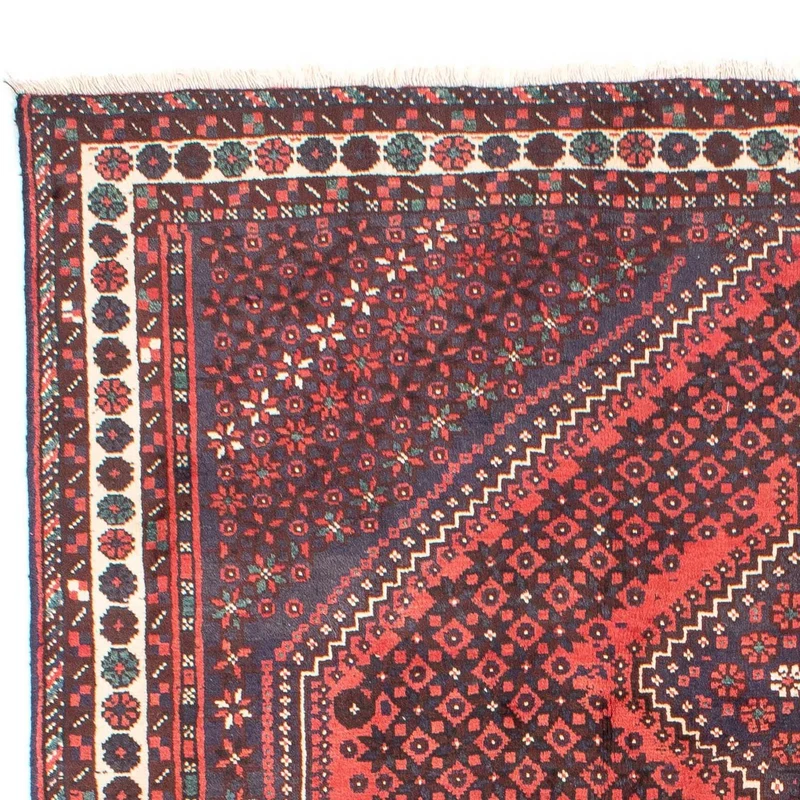 Perserteppich - Nomadic 203 x 275 cm - rot