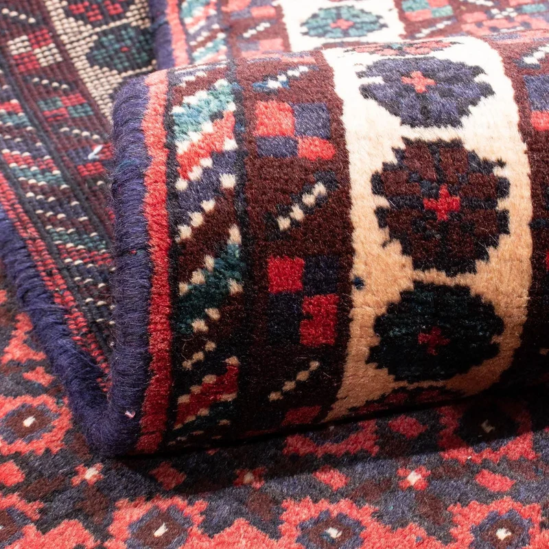 Perserteppich - Nomadic 203 x 275 cm - rot
