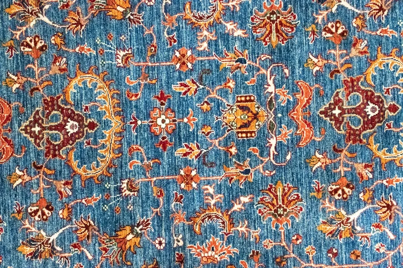 Ziegler Teppich - Ariana 175 x 241 cm - hellblau