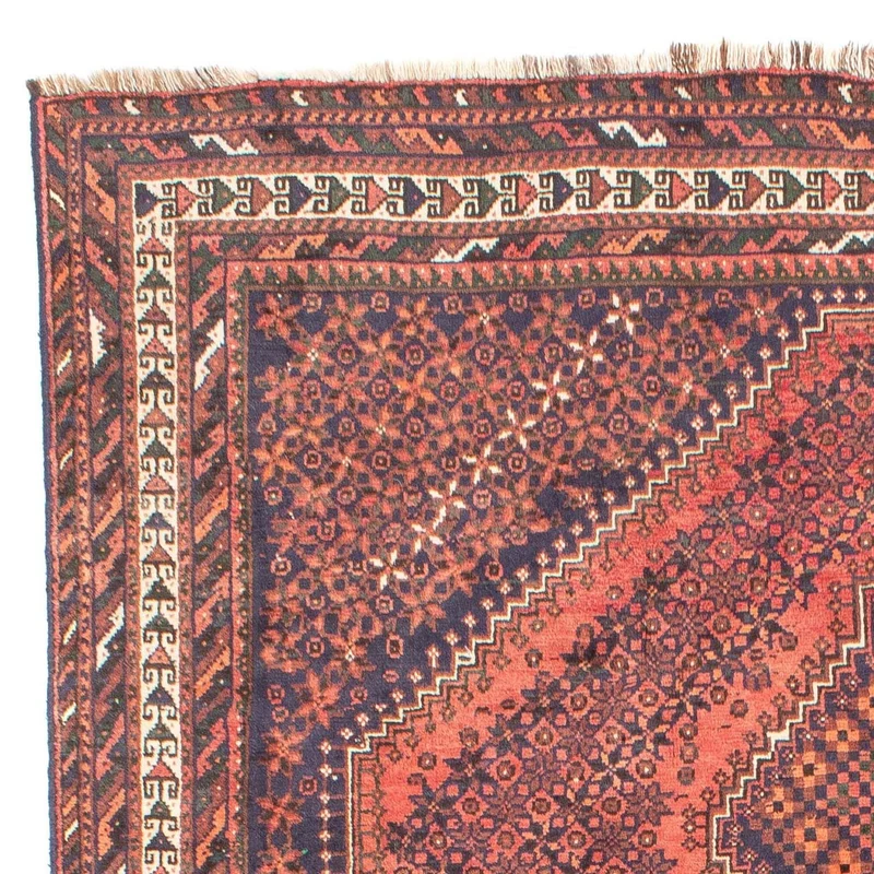 Perserteppich - Nomadic 200 x 282 cm - hellrot