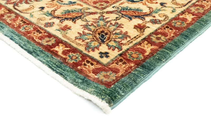 Ziegler Teppich 150 x 197 cm - grün