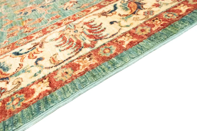 Ziegler Teppich 150 x 197 cm - grün