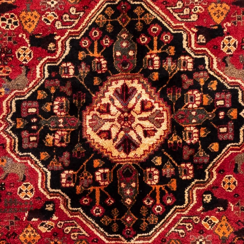 Perserteppich - Nomadic 175 x 237 cm - dunkelrot