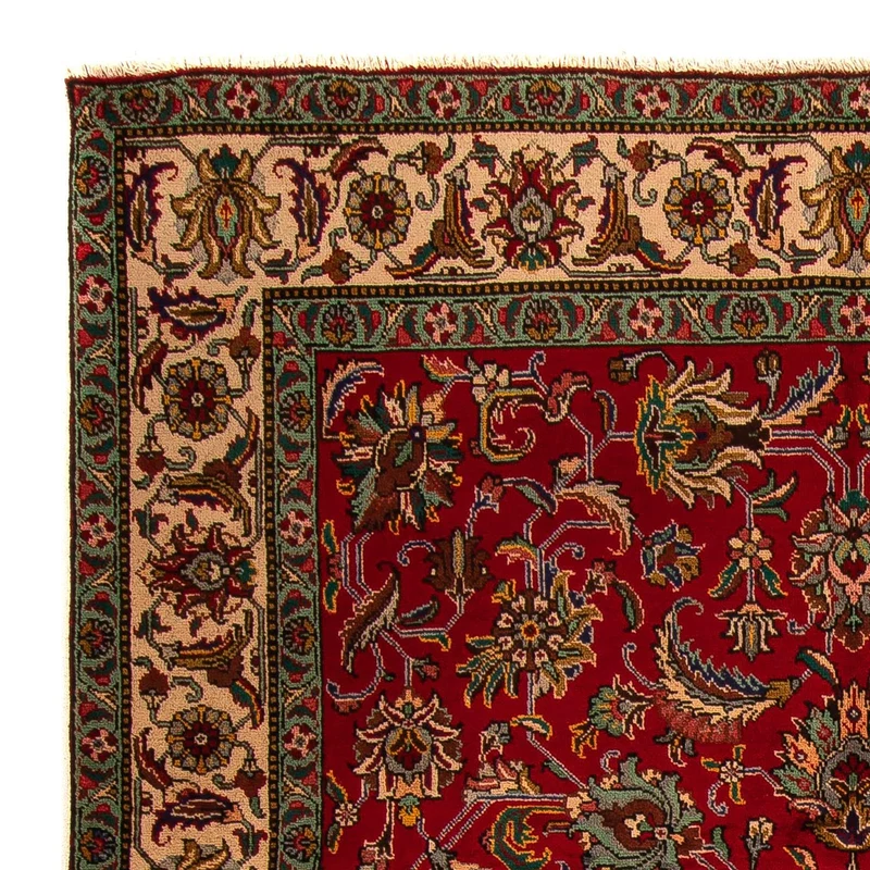 Perserteppich - Täbriz 200 x 305 cm - dunkelrot