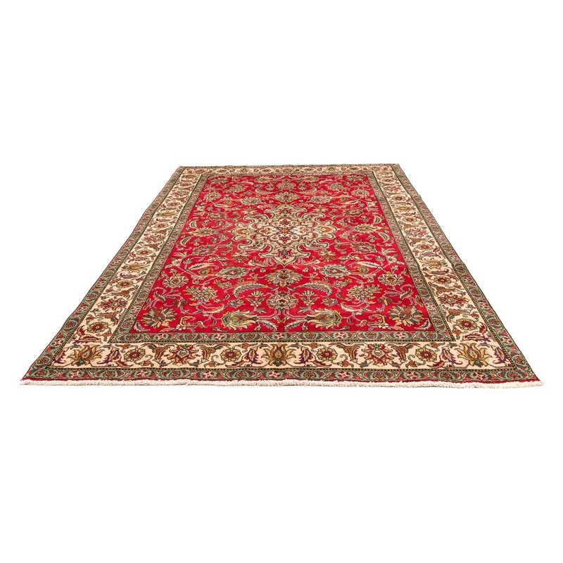 Perserteppich - Täbriz 200 x 305 cm - dunkelrot