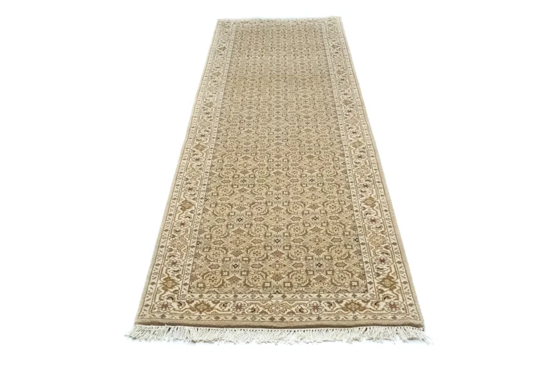 Orientteppich - Bidjar - Indus 80 x 296 cm - beige