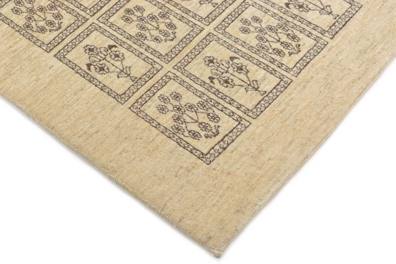 Gabbeh Teppich - Loribaft Perser 87 x 192 cm - sand