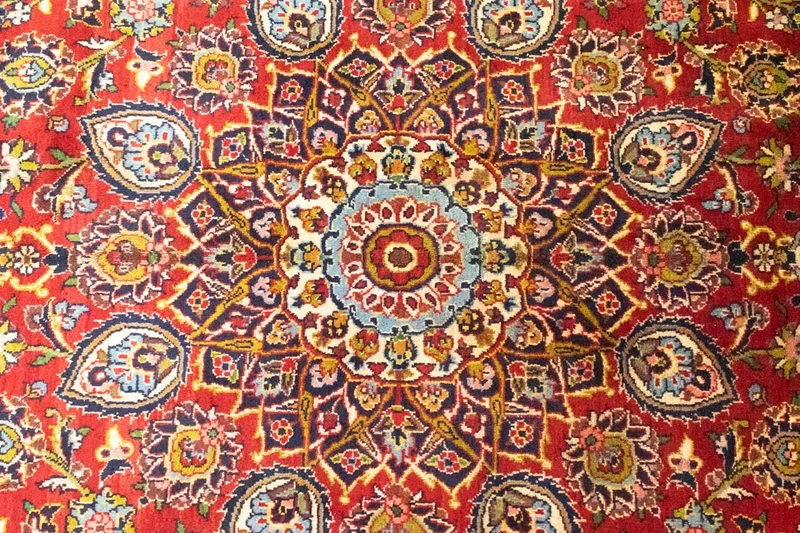 Perserteppich - Keshan 292 x 407 cm - rot