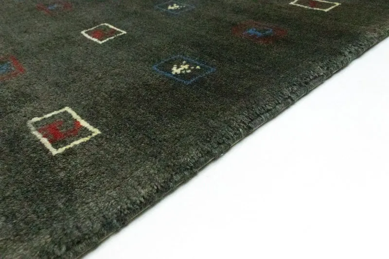 Gabbeh Teppich - Perser 174 x 235 cm - grau