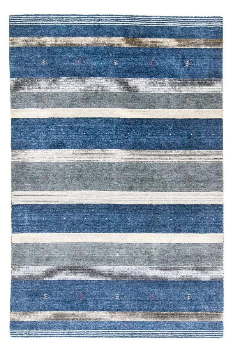 Gabbeh Teppich Softy 200x300cm - Wollteppich - mehrfarbig