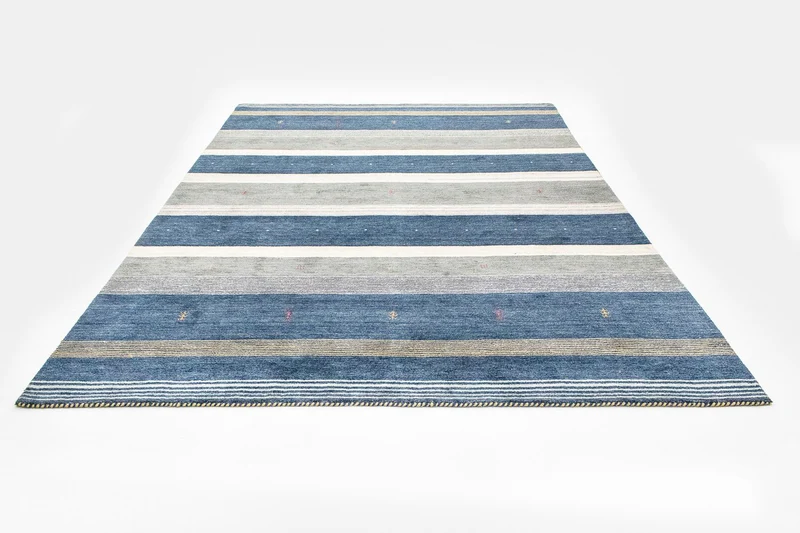 Gabbeh Teppich Softy 200x300cm - Wollteppich - mehrfarbig