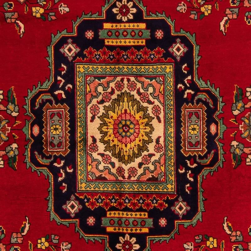 Perserteppich - Täbriz 197 x 297 cm - dunkelrot