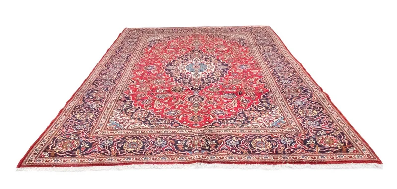Perserteppich - Keshan 210 x 304 cm - rot