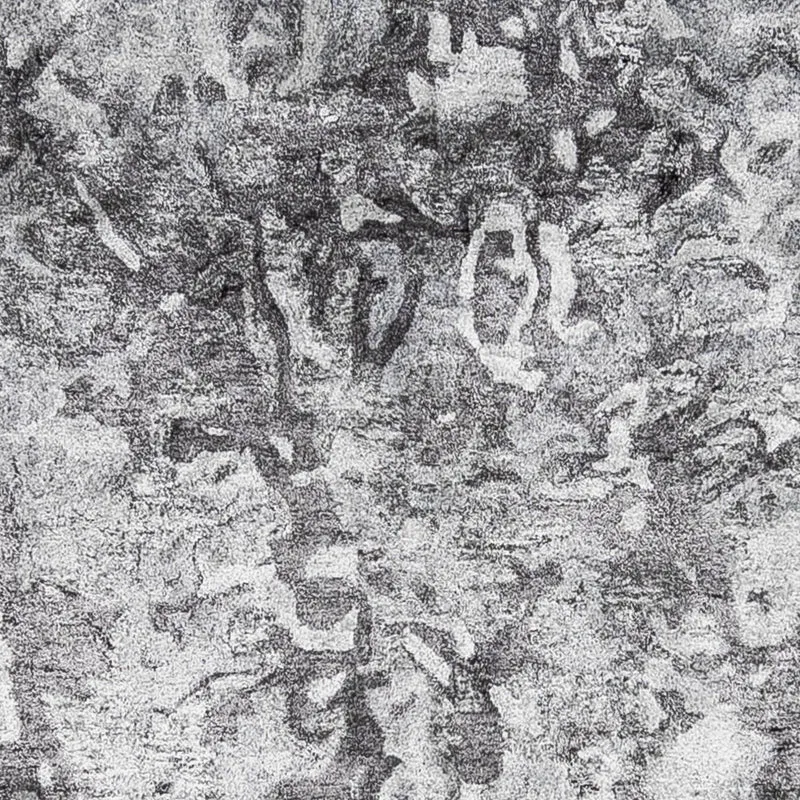 Designer Teppich 200 x 300 cm - silber