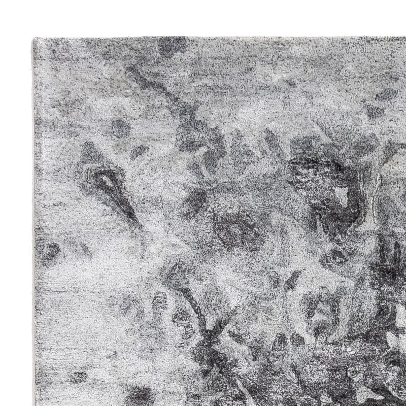 Designer Teppich 200 x 300 cm - silber