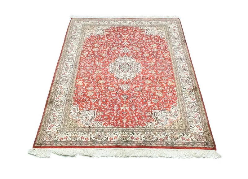 Seidenteppich - Kaschmir Seide 100 x 159 cm Teppichbrücke