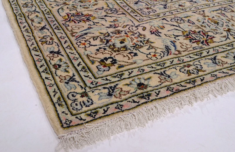 Perserteppich - Keshan 247 x 361 cm - beige