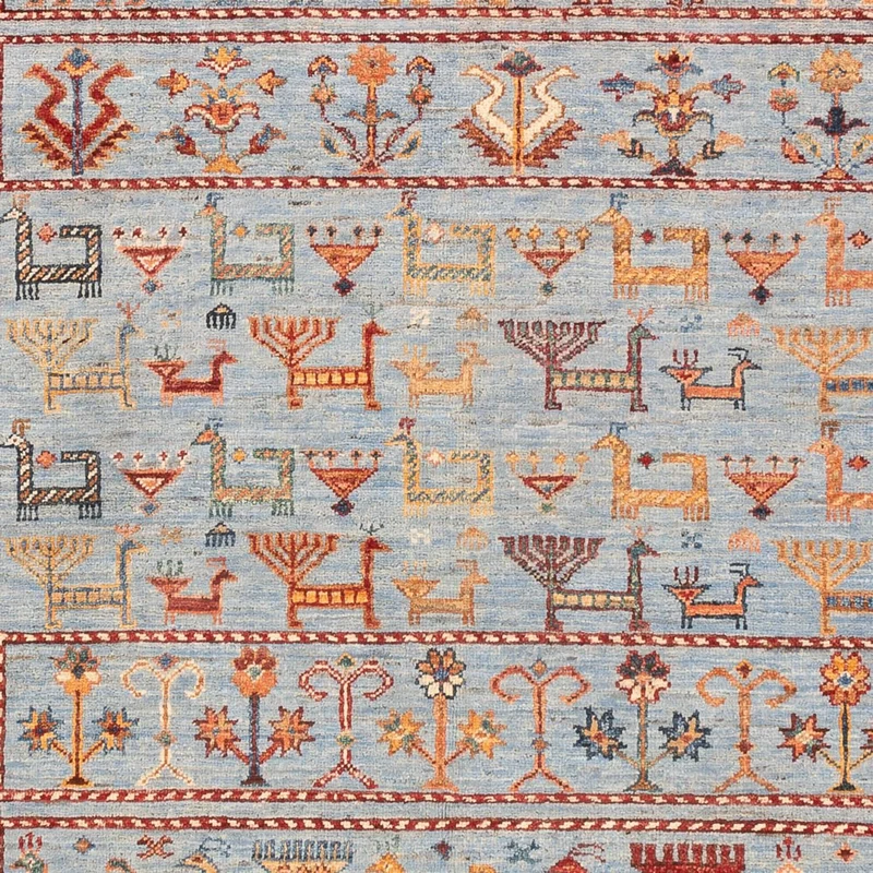 Ziegler Teppich - Ariana - 157 x 197 cm - hellblau