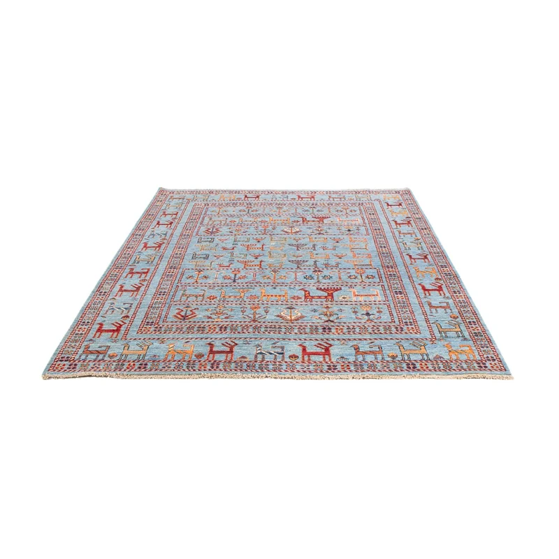 Ziegler Teppich - Ariana - 157 x 197 cm - hellblau