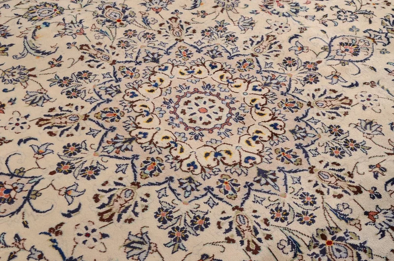 Perserteppich - Keshan 240 x 338 cm - beige