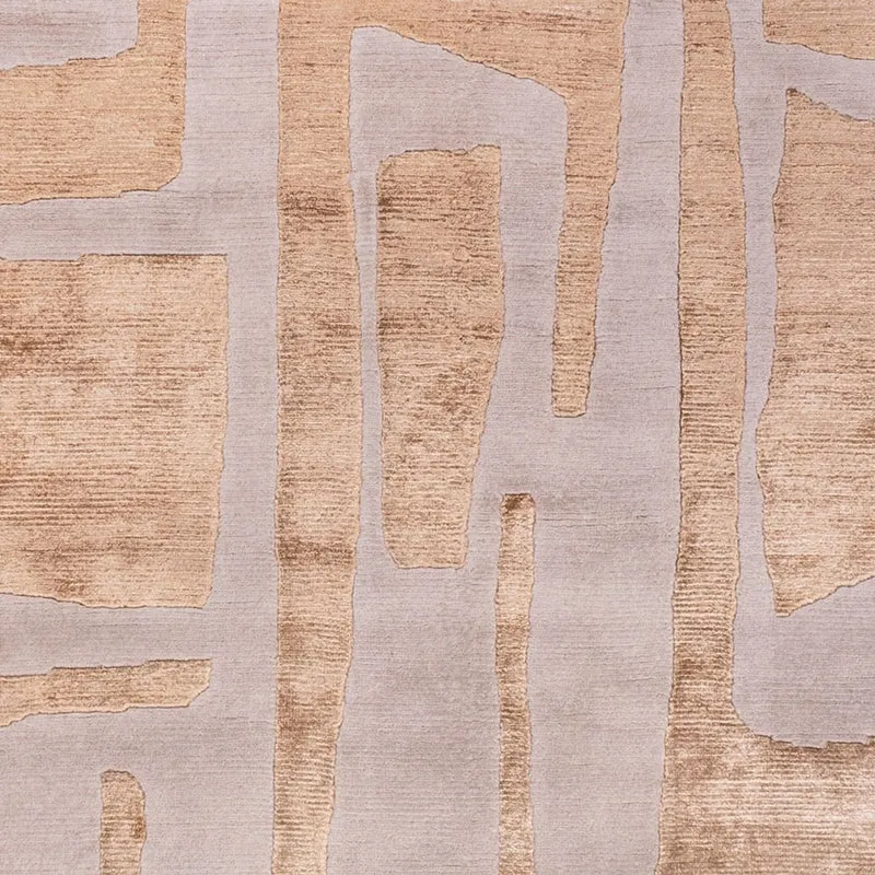 Designer Teppich - 176 x 240 cm - beige