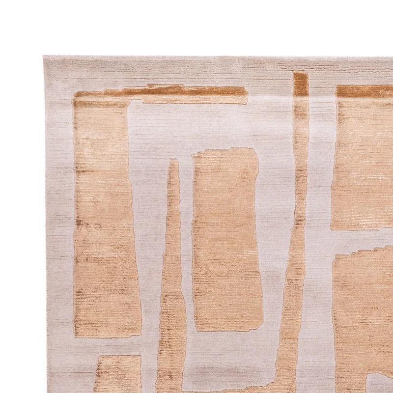 Designer Teppich - 176 x 240 cm - beige