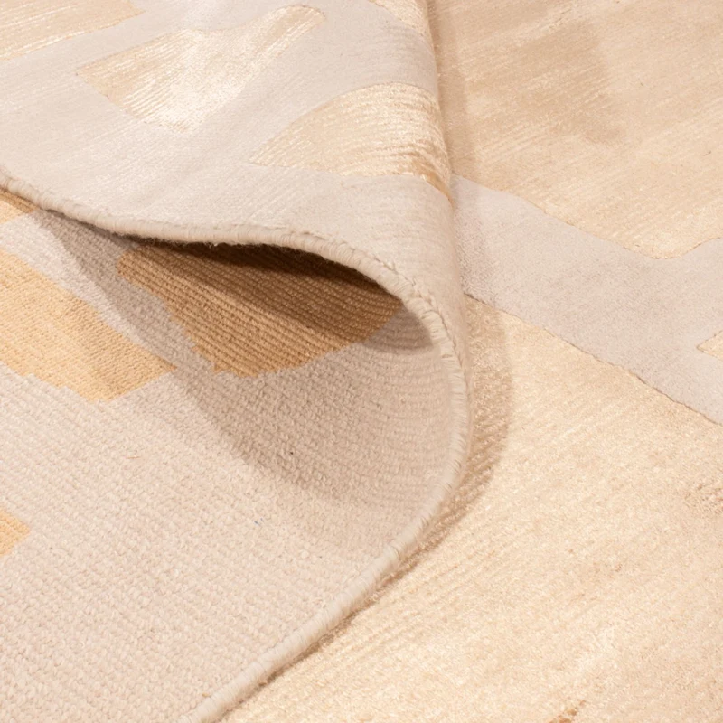 Designer Teppich - 176 x 240 cm - beige