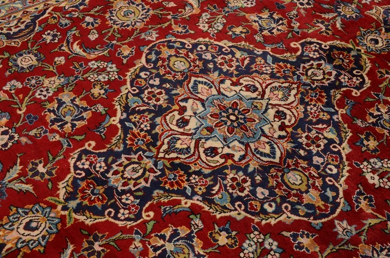 Perserteppich - Keshan 239 x 349 cm - rot