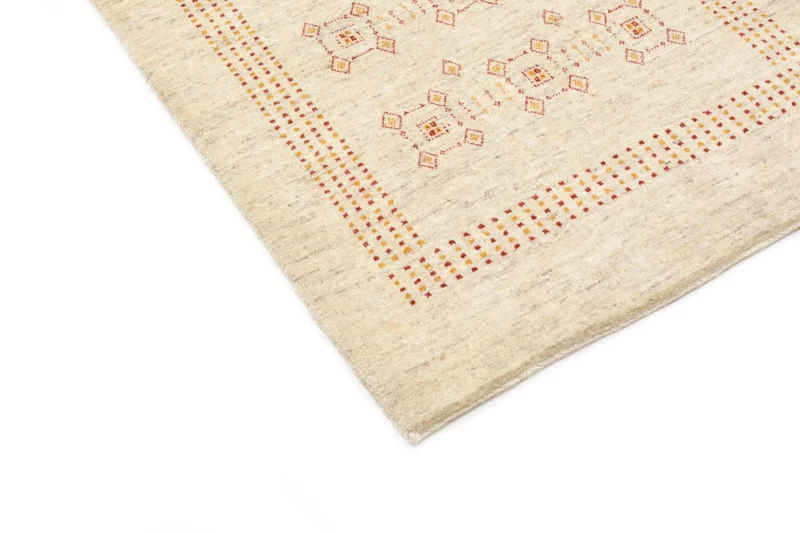 Loribaft Teppich Perser 79x195cm - Orientteppich - beige