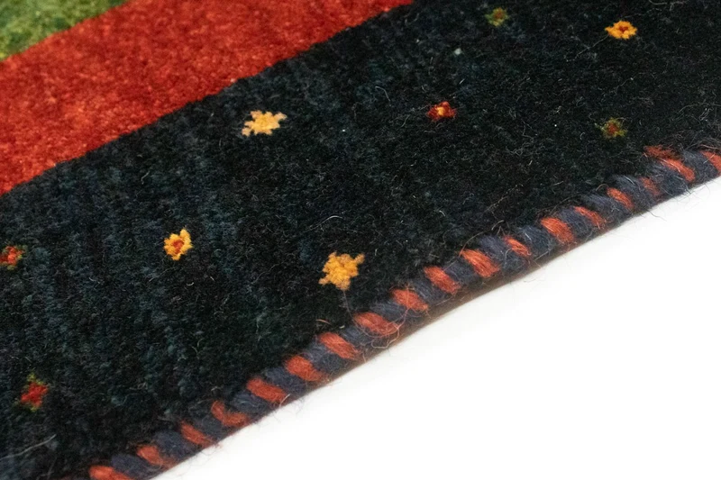 Gabbeh Teppich - Perser 94 x 203 cm - mehrfarbig