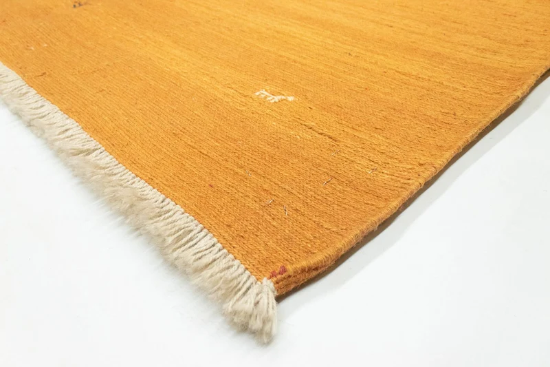 Gabbeh Teppich - Perser 160 x 200 cm - gold