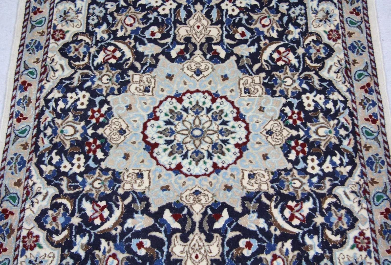 Perserteppich - Nain 88 x 128 cm Teppichbrücke