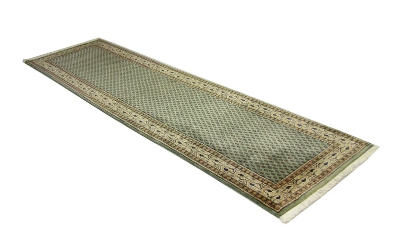 Orientteppich - Mir - Indus 77 x 284 cm - grün