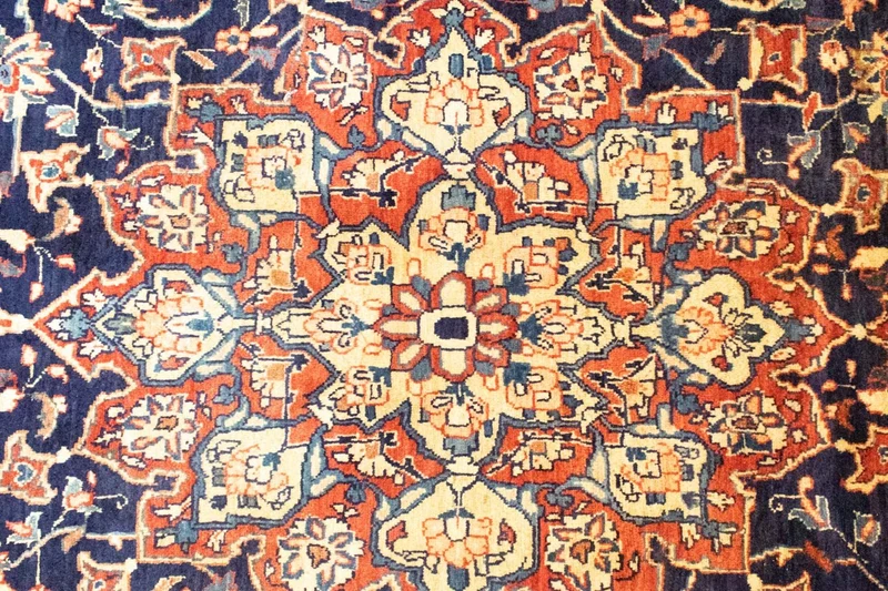 Perserteppich - Classic 277 x 370 cm - blau