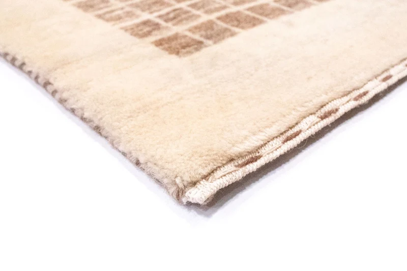Gabbeh Teppich - Loribaft Indus 157 x 219 cm - beige
