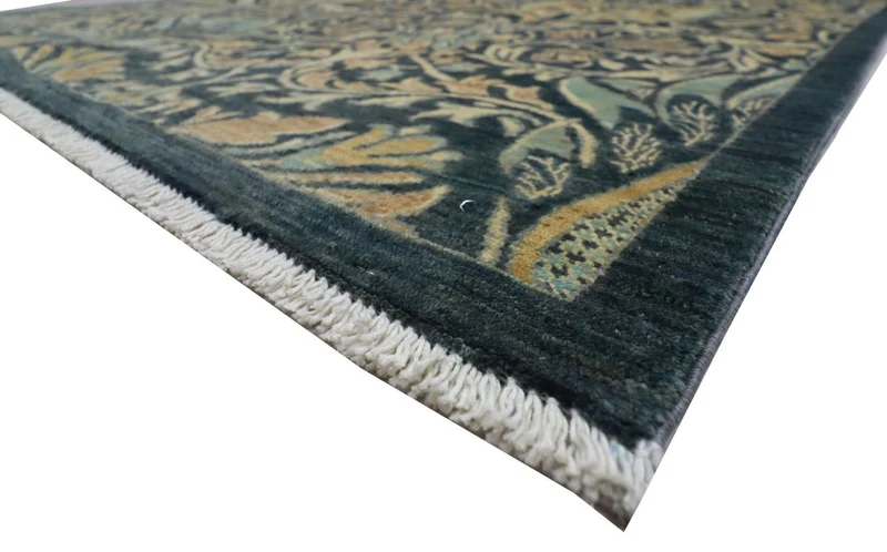 Ziegler Teppich 172 x 229 cm - petrolblau