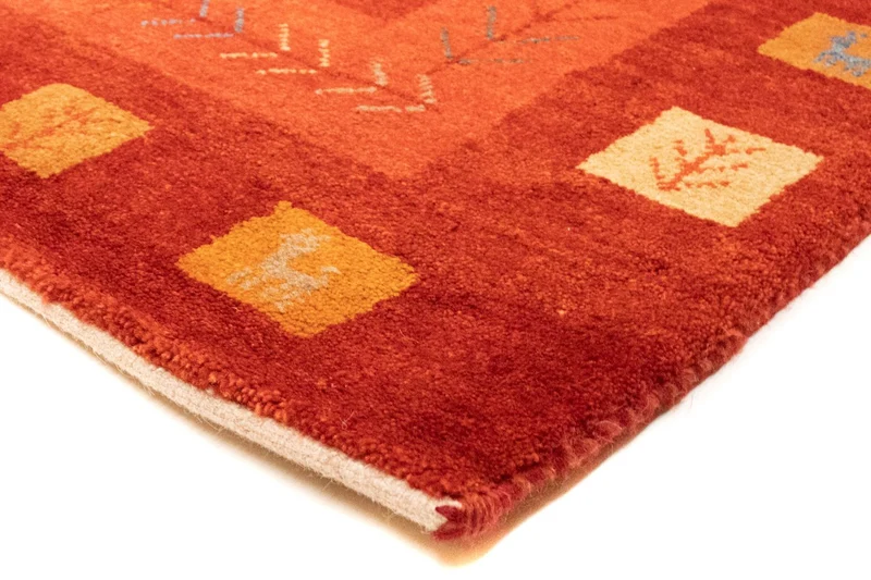 Gabbeh Teppich - Perser 172 x 228 cm - rost