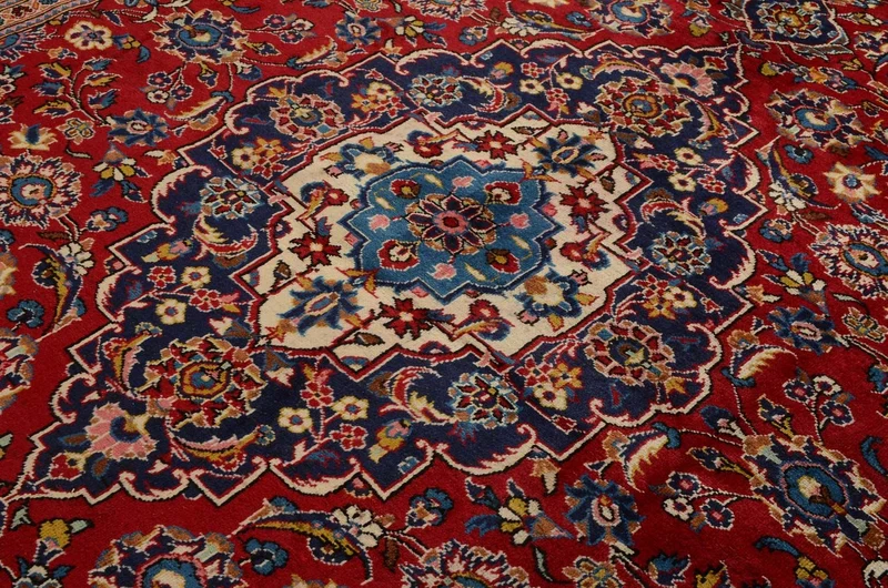 Perserteppich - Keshan 237 x 328 cm - rot