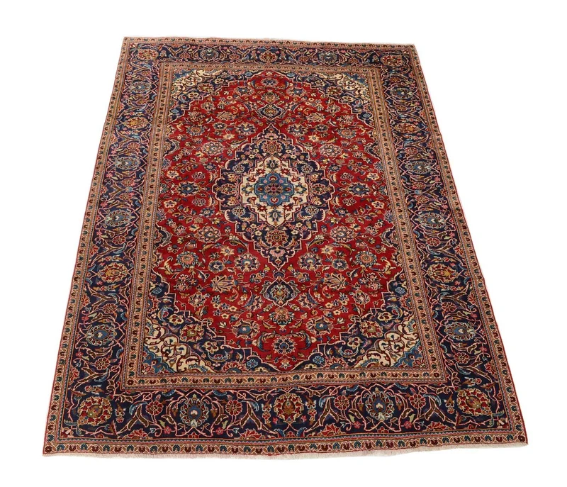Perserteppich - Keshan 237 x 328 cm - rot